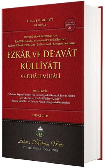 EZKAR VE DEAVAT KÜLLİYATI 2. CİLD